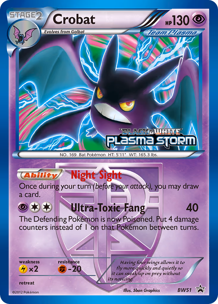 Crobat trading card