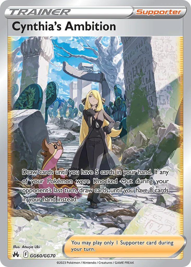 Cynthia's Ambition trading card