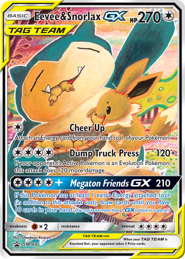 Eevee & Snorlax-GX