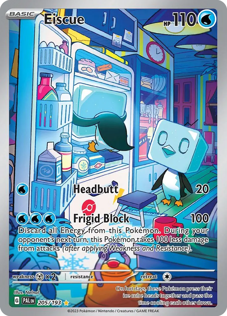 Eiscue trading card