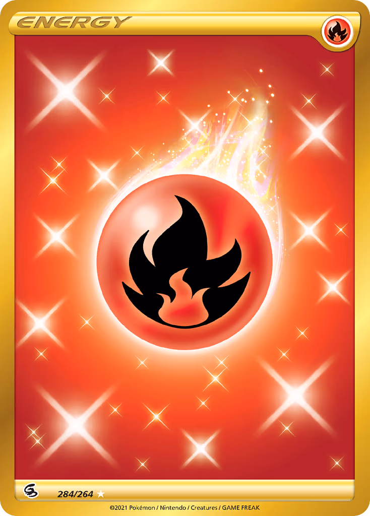 Fire Energy trading card