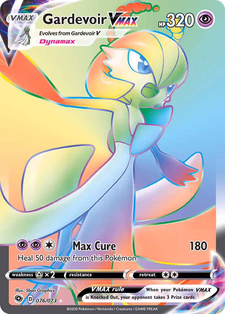 Gardevoir VMAX trading card