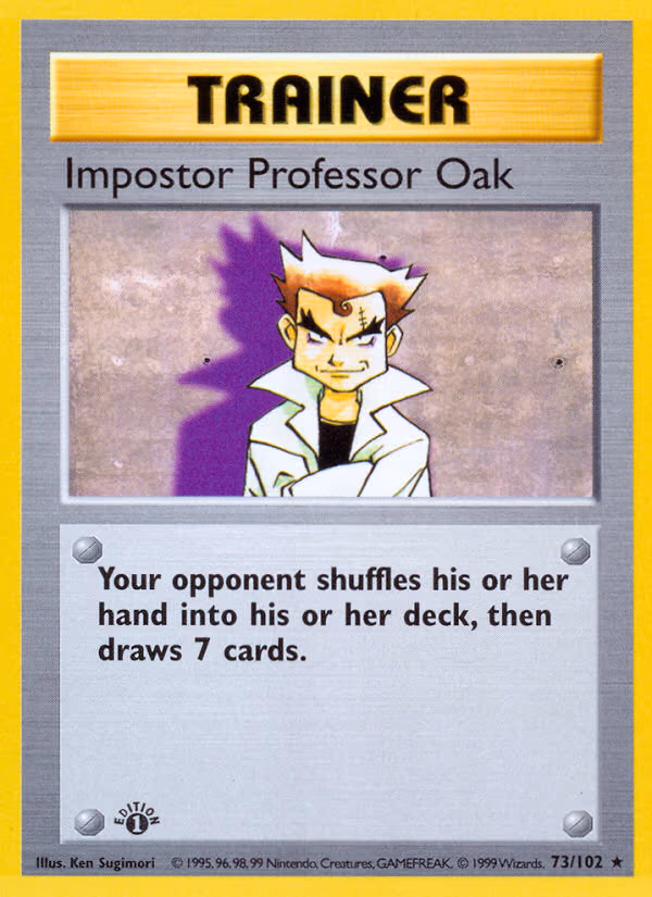 Impostor Professor Oak