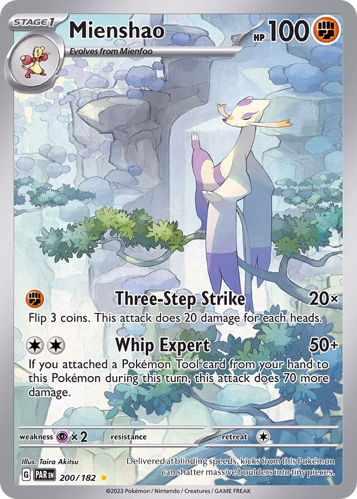 Mienshao trading card