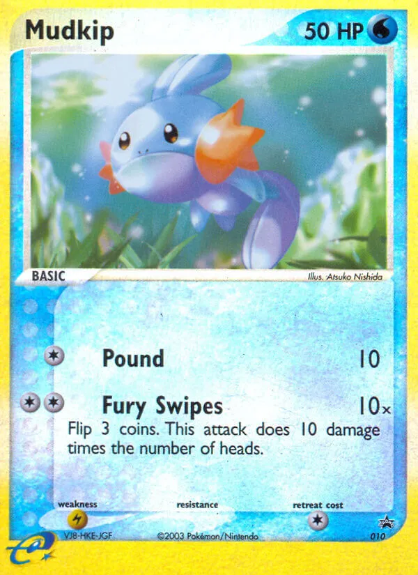 Mudkip trading card