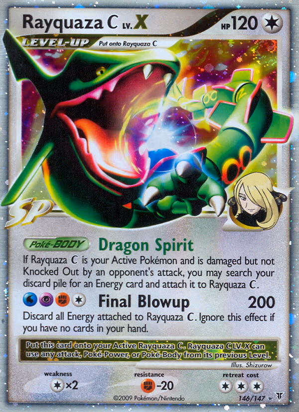 Rayquaza C LV.X