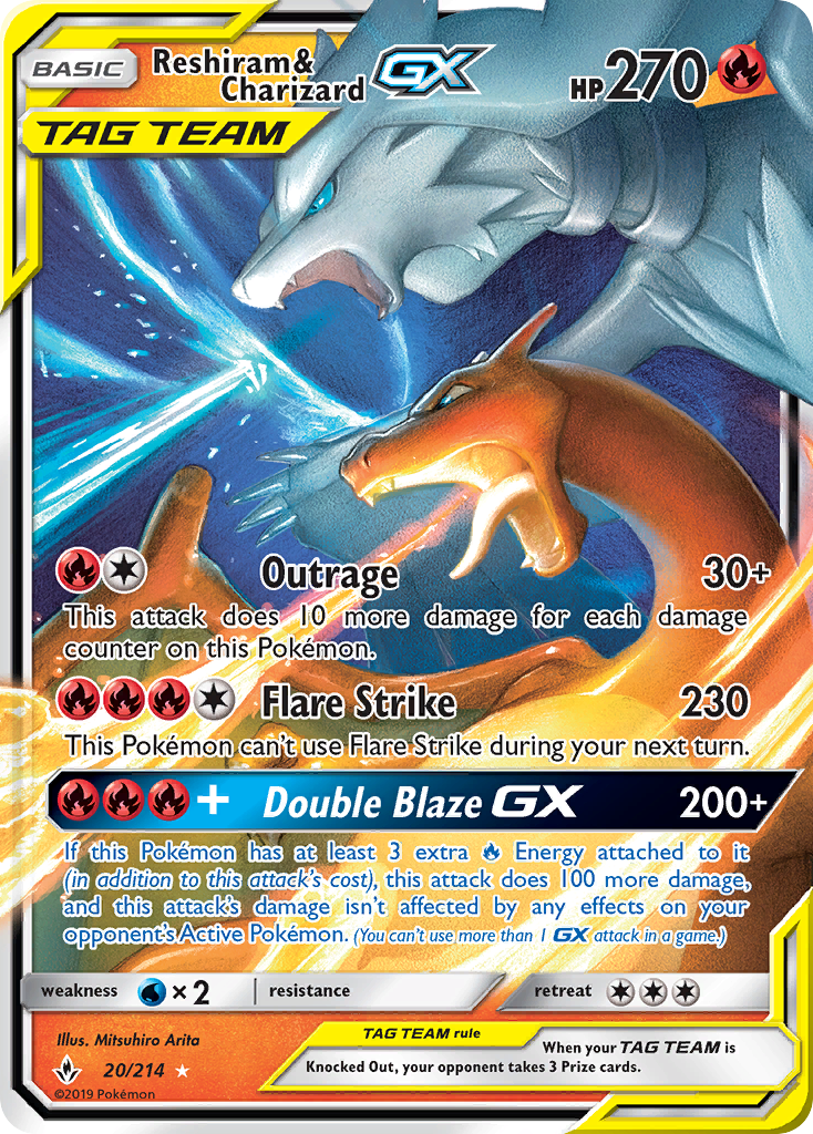 Reshiram & Charizard-GX