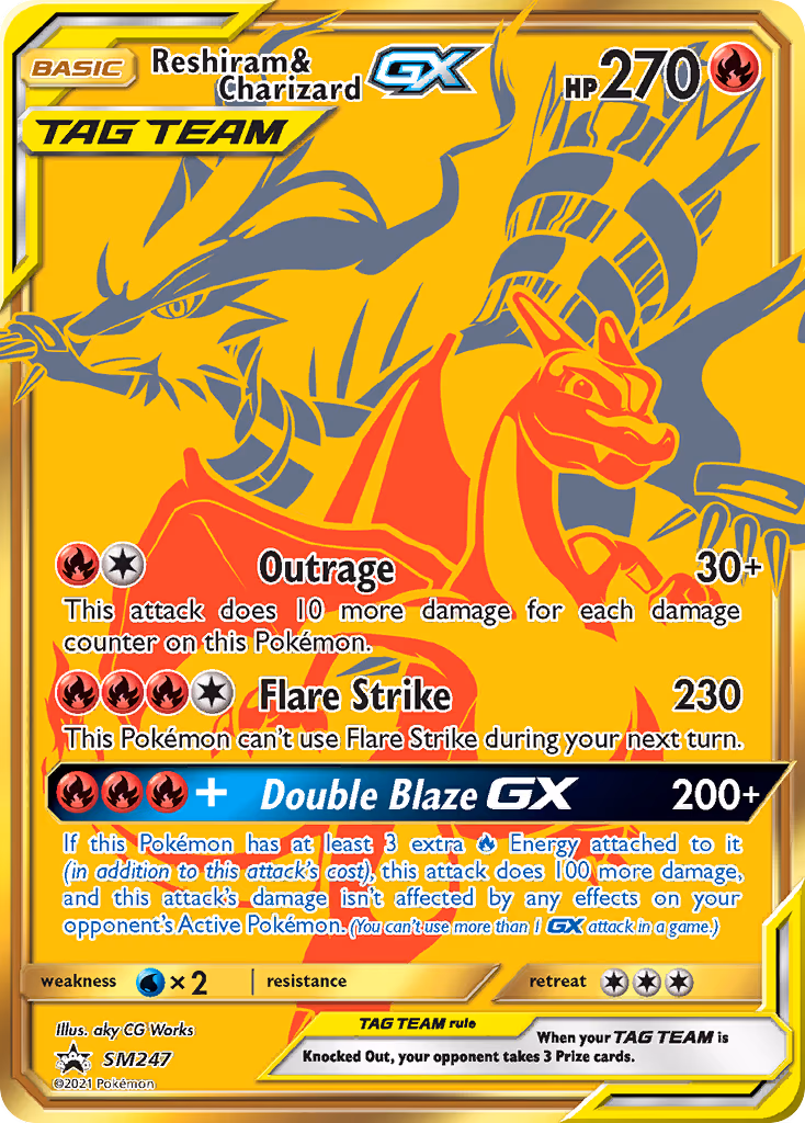 Reshiram & Charizard-GX