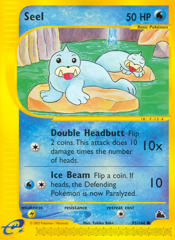 Seel trading card