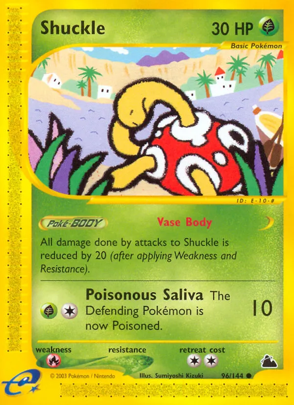 Shuckle trading card