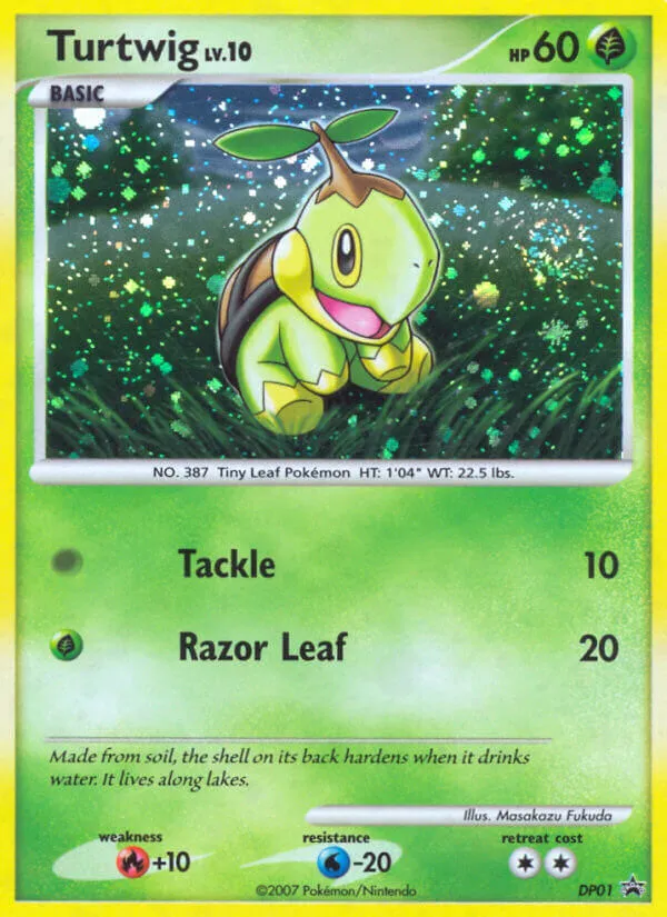 Turtwig trading card