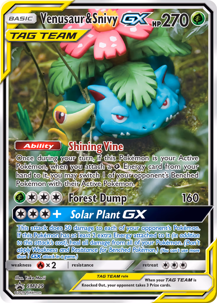 Venusaur & Snivy-GX