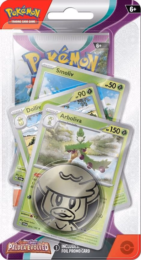 Paldea Evolved Premium Checklane Blister [Arboliva]
