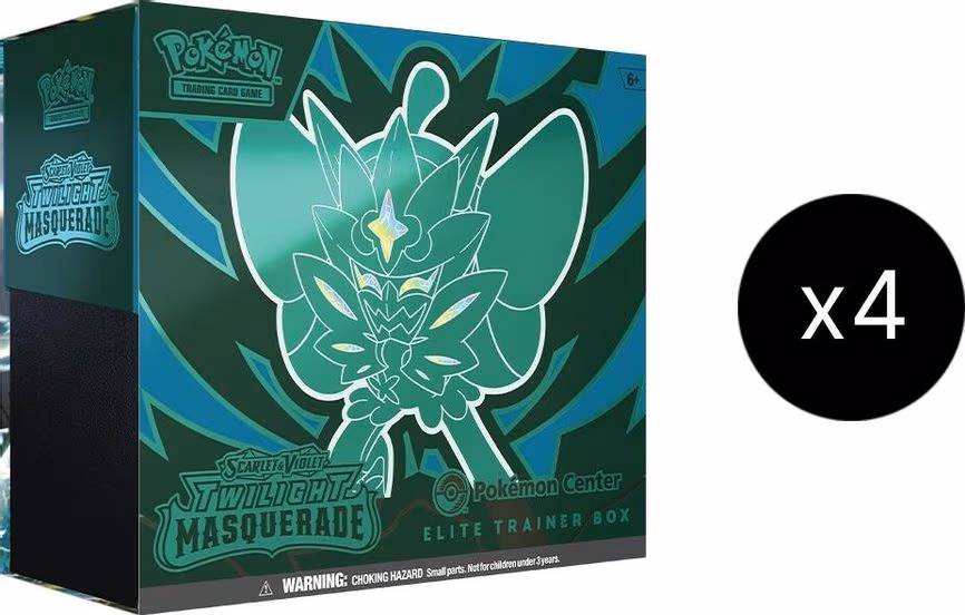 Twilight Masquerade Pokemon Center Elite Trainer Box (Exclusive) Case